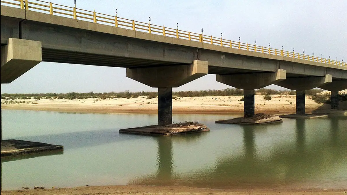 رودخانه فصلی ریز؛ بیداری طبیعت در بوشهر