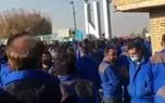 کارگران متحصن ایران خودرو تبریز گرسنه هستند + فیلم 