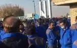 کارگران متحصن ایران خودرو تبریز گرسنه هستند + فیلم 