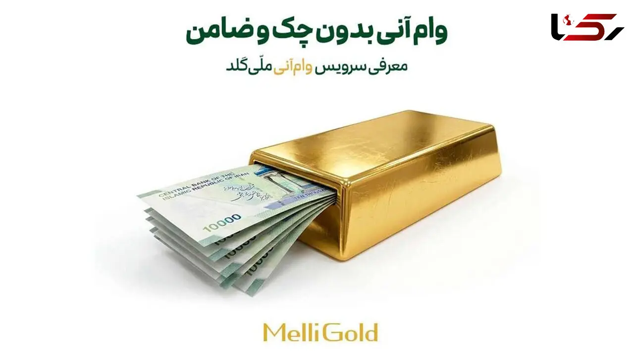وام آنی بدون چک و ضامن؛ معرفی سرویس وام آنی ملی گلد