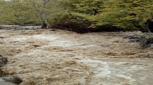  سیل در روستای «اجن قره خوجه» / استان گلستان