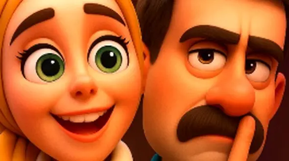 انیمیشن سکانس باحال آشنایی ارسطو و شری خانوم پایتخت هم ساخته شد/ وااای که چه میکنه ارسطو