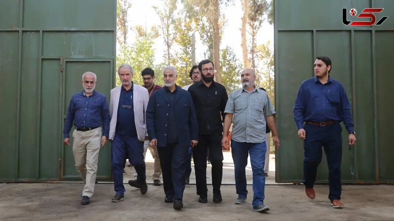 حضور سردار سلیمانی در  یک فیلم سینمایی+تصاویر