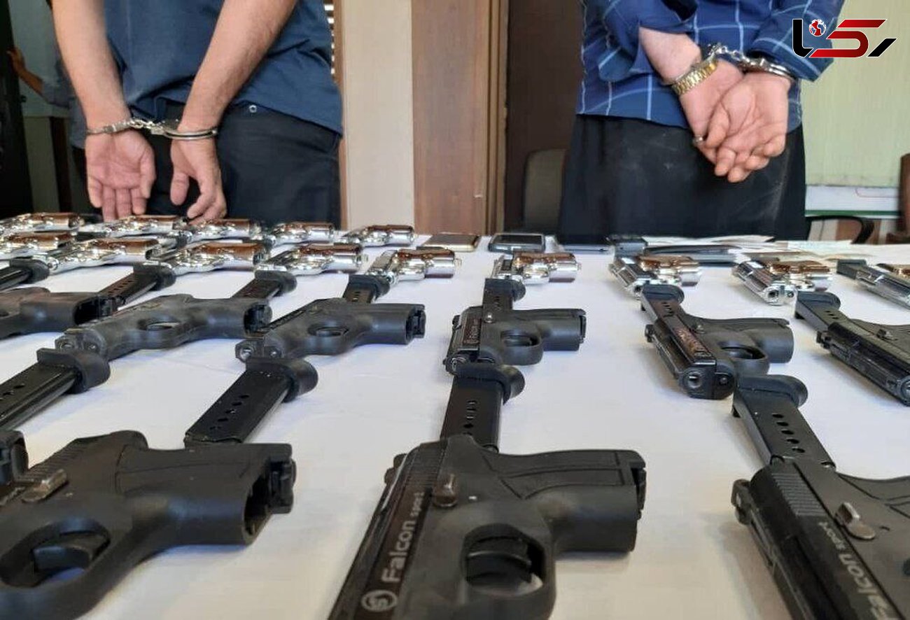 دستگیری 19 قاچاقچی اسلحه در خرم‌آباد / 24 قبضه سلاح کشف شد
