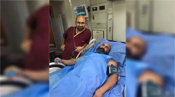 ترور ناکام ابوعزرائیل تک تیرانداز محبوب محور مقاومت در جریان تظاهرات عراق +عکس و فیلم
