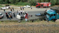 تصادف در محور مهاباد - ارومیه ۲ کشته و ۲ زخمی برجا گذاشت