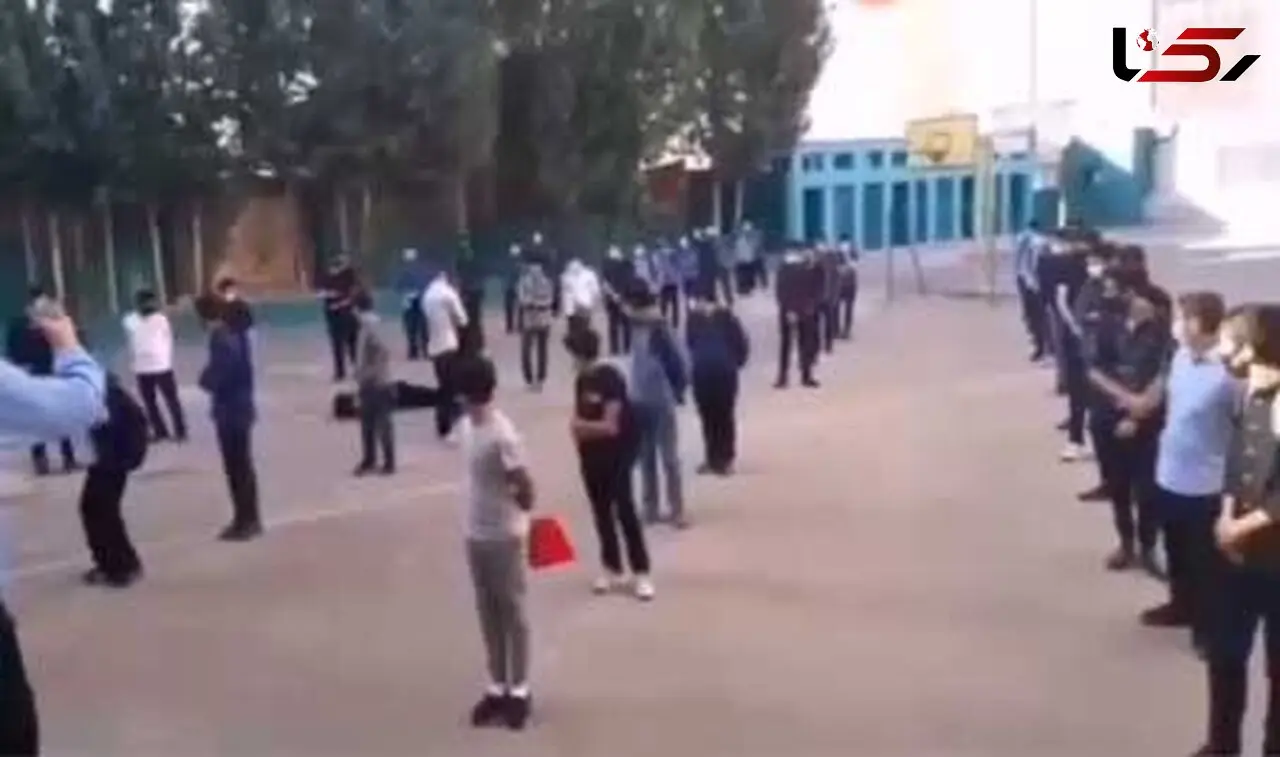 بازداشت عوامل کلیپ غش‌کردن دانش‌آموز کرونایی / پلیس فتا خبر داد + تصویر