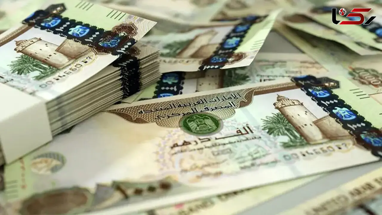 قیمت درهم امروز شنبه 23 خرداد 1405