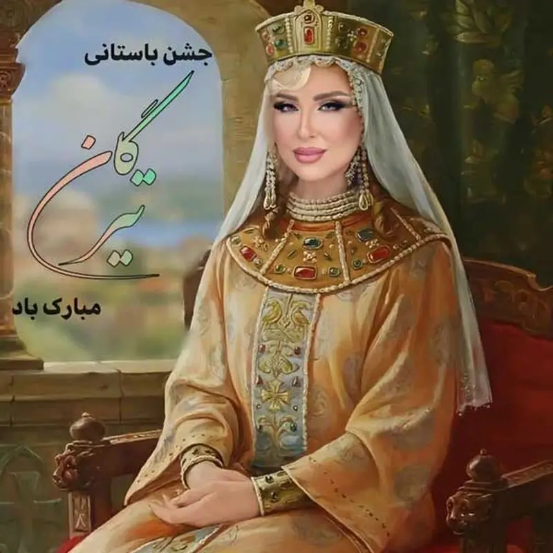 گریم مرجانه گلچین با کمک هوش مصنوعی