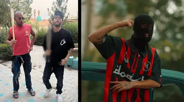 بازداشت 2  رپر جنجالی / «مشکی» و «دلو» در اختیار پلیس امنیت + عکس