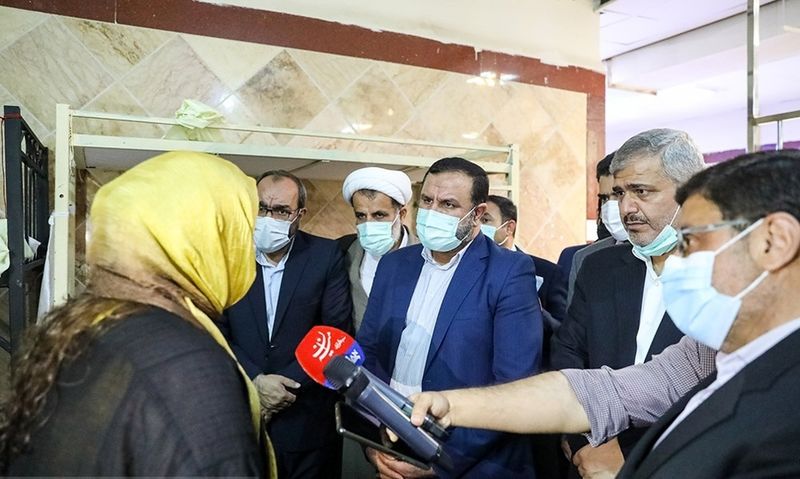 (تصاویر) زنان بازداشت شده اعتراضات در ندامتگاه زنان تهران 