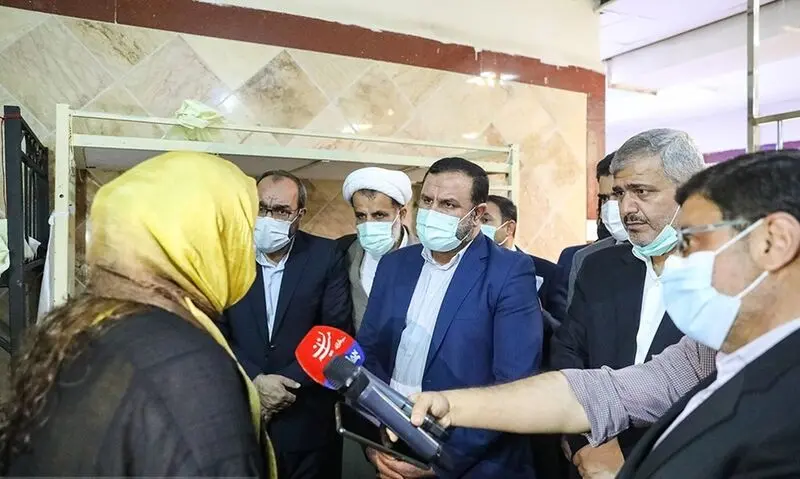 (تصاویر) زنان بازداشت شده اعتراضات در ندامتگاه زنان تهران 