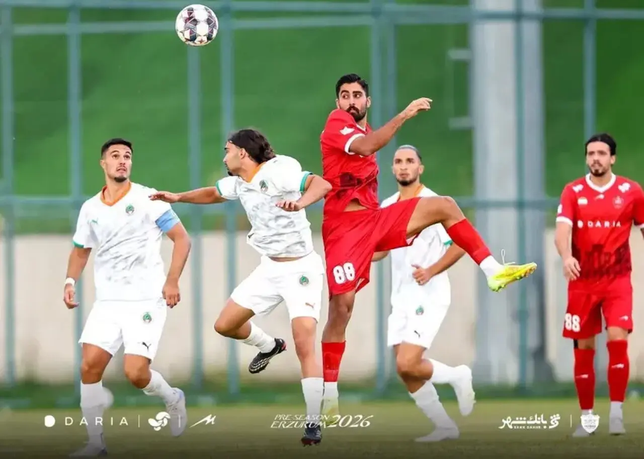 هافبکی که قلب پرسپولیس را آرام کرد + عکس