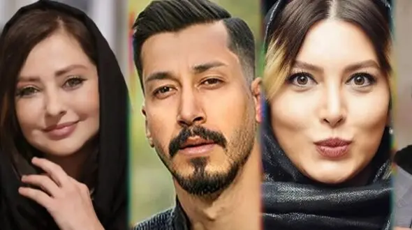 بازیگران استقلالی با نشان تیم محبوبشان / فریبا نادری، مریم معصومی، بهرام افشاری و نفیسه روشن