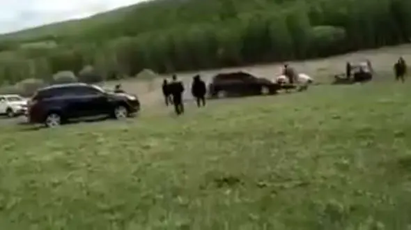 پایان مرگبار دعوا در چمنزار  + فیلم