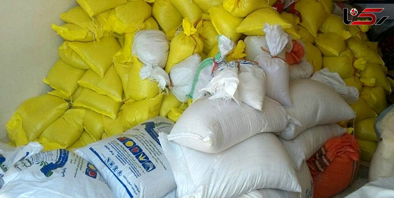کشف 30 تن برنج کپک‌زده از یک گاراژ متروکه در کرمانشاه