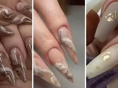 طرح های ناخن رنگ نود؛ شیک ترین ایده های طراحی مینیمال