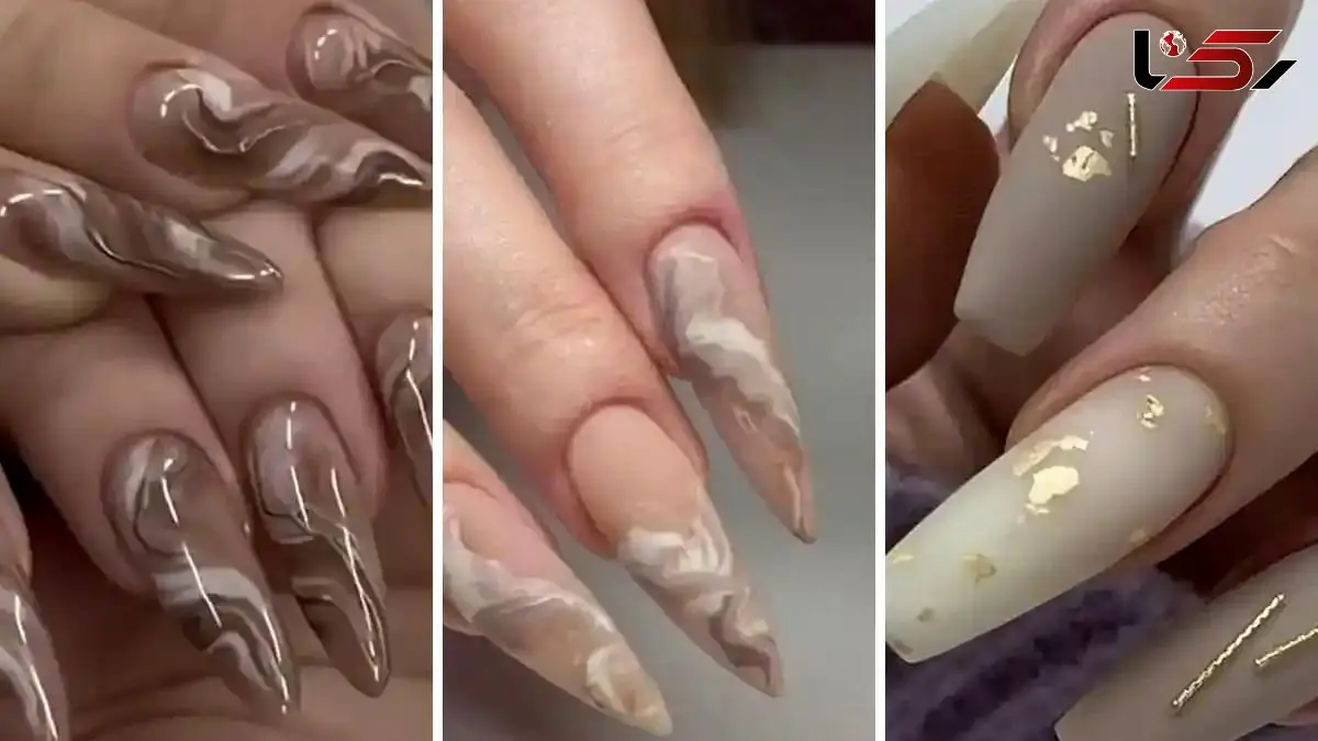 طرح های ناخن رنگ نود؛ شیک ترین ایده های طراحی مینیمال