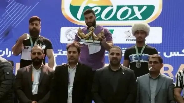 آتش نشان قزوینی قهرمان مسابقات مستر یونیورس رامسرشد