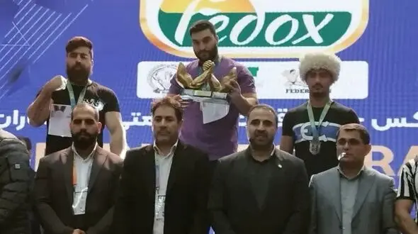 آتش نشان قزوینی قهرمان مسابقات مستر یونیورس رامسرشد