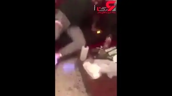 آتش گرفتن  یک مرد بخاطر شوخی احمقانه + فیلم