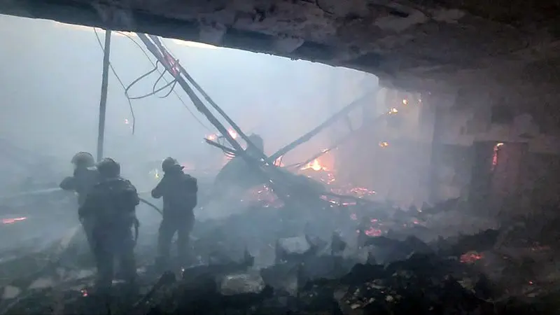 آتش سوزی صبحگاهی در سینما ایران لاله زار