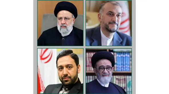 شهادت رئیس جمهور و همراهانش در حادثه سقوط هلیکوپتر 