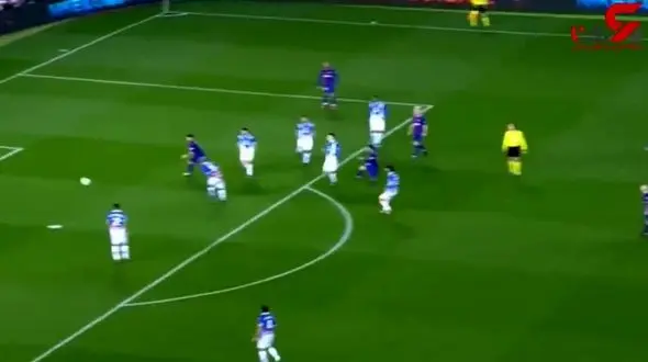  مسی زننده چهار هزارمین گل بارسلونا در ورزشگاه نیوکمپ+ فیلم