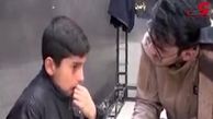 اشک های پسر 12 ساله روحانی همدانی !+فیلم گفتگو