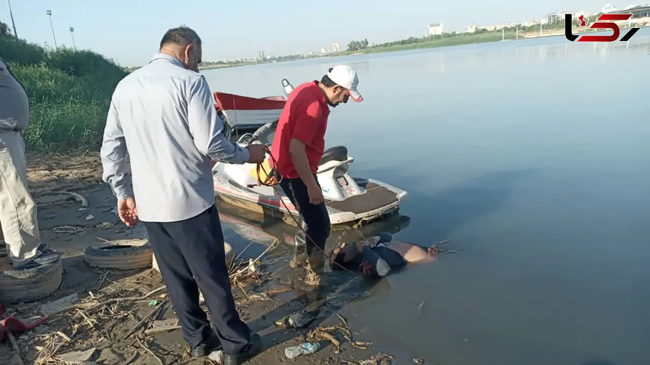 کشف جسد مردانه در کارون / جنازه شناور بود