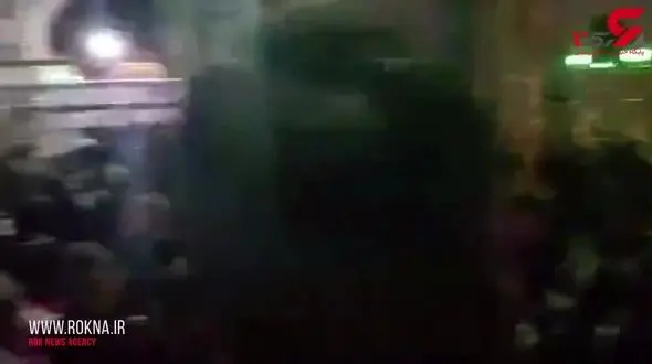 فیلم لحظه انفجار در حرم عبدالعظیم حسنی/ نوجوان 17 ساله شیطنت کرد 