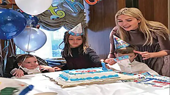 دختر رئیس جهمور فقط به بچه‌داری اهمیت می‌دهد