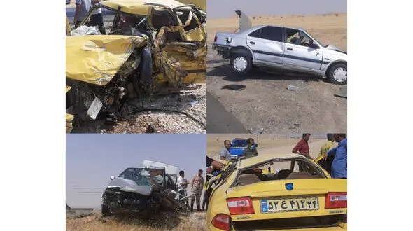 عکس صحنه مرگ مادر اهوازی با نوزاد 2 ماهه اش