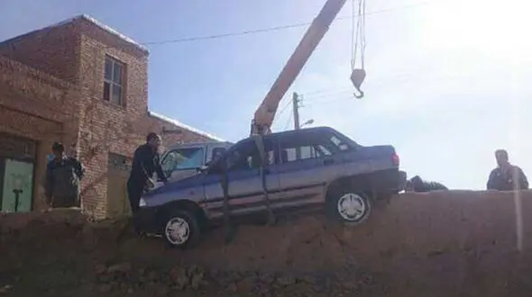 پرواز پراید را در اصفهان ببینید! +عکس 