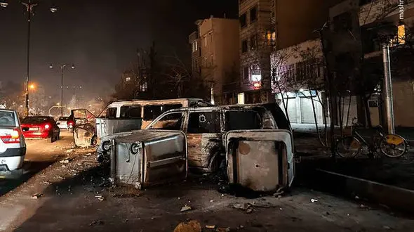 عاقبت عاملان حمله به کلانتری تهرانپارس در ناآرامی های اخیر