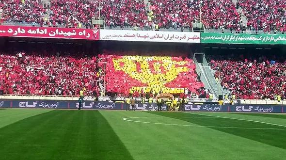 حاشیه های پیش از بازی پرسپولیس - پدیده + تصاویر 