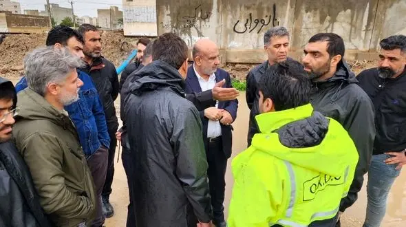 تا پایان مشکل آبگرفتگی در کنار مردم خوزستان هستیم