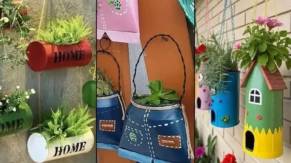 مدل‌ های خاص گلدان دیواری؛ طراحی‌ های بامزه برای دکوراسیون متفاوت