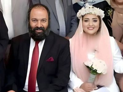 فیلم رونمایی علی اوجی از شب عروسی اش با نرگس محمدی ! / یادم رفت دسته گل عروس بگیرم ! + علت
