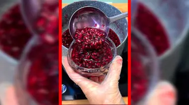 فیلم طرز تهیه مربای انار تازه و خوش طعم