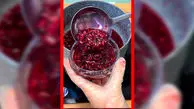فیلم طرز تهیه مربای انار تازه و خوش طعم