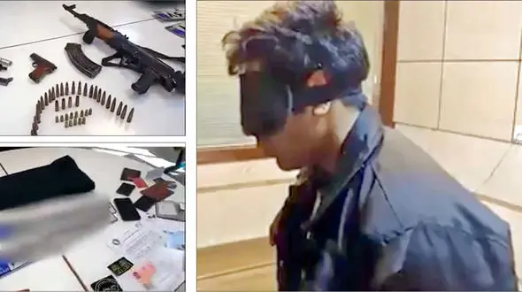 اعتراف به زورگیری‌ مسلحانه‌ از‌ مرد‌ پولدار! + عکس