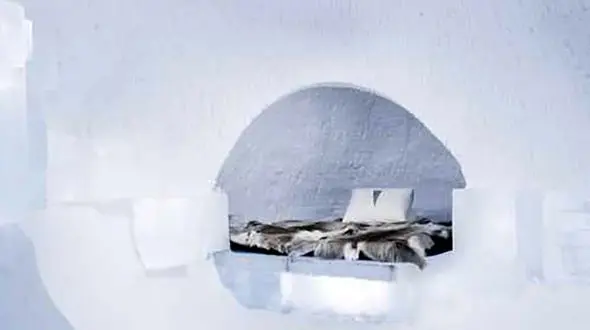 در سفر به سوئد در زیباترین هتل یخی اقامت کنید