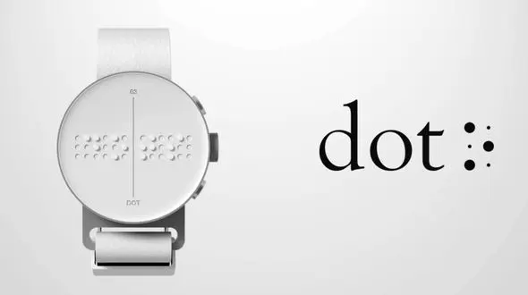  ساعت هوشمند  با خط بریل  + فیلم