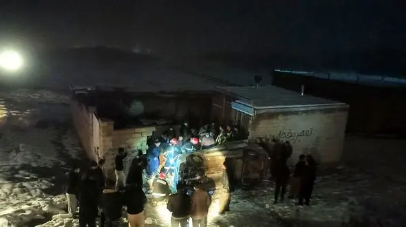 عجیب ترین تصادف پراید در بوکان / او مهمان ناخوانده شد + عکس