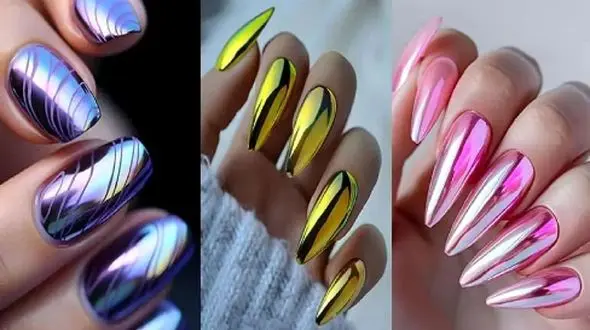 داغ‌ ترین ایده‌ های لاک کروم 2025؛ تحولی جذاب در زیبایی دست‌ ها!