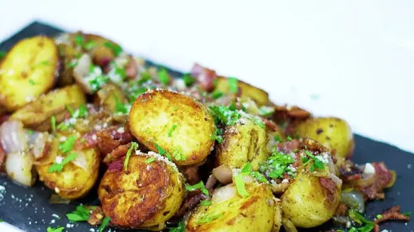 سیب زمینی مکزیکی یک عصرانه لذیذ 