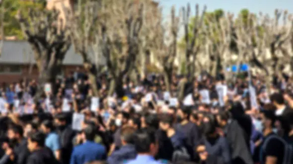 فیلم / دانشجویان درگذشت جان‌ باختگان دی‌ماه را گرامی داشتند 