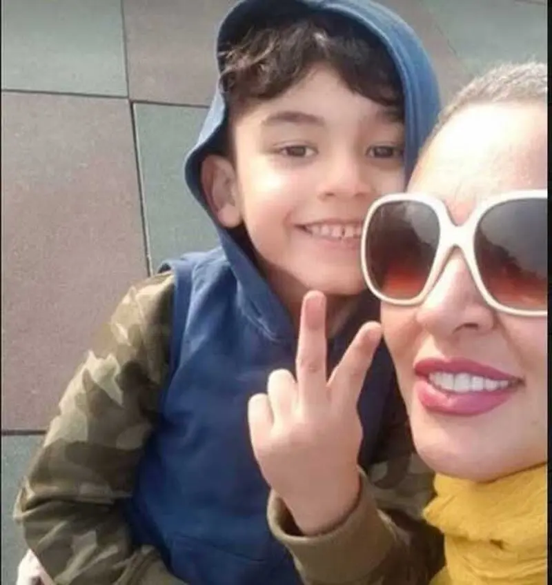 عکس های زیبای مادر پسری زیبا بروفه و اهورا پسرش