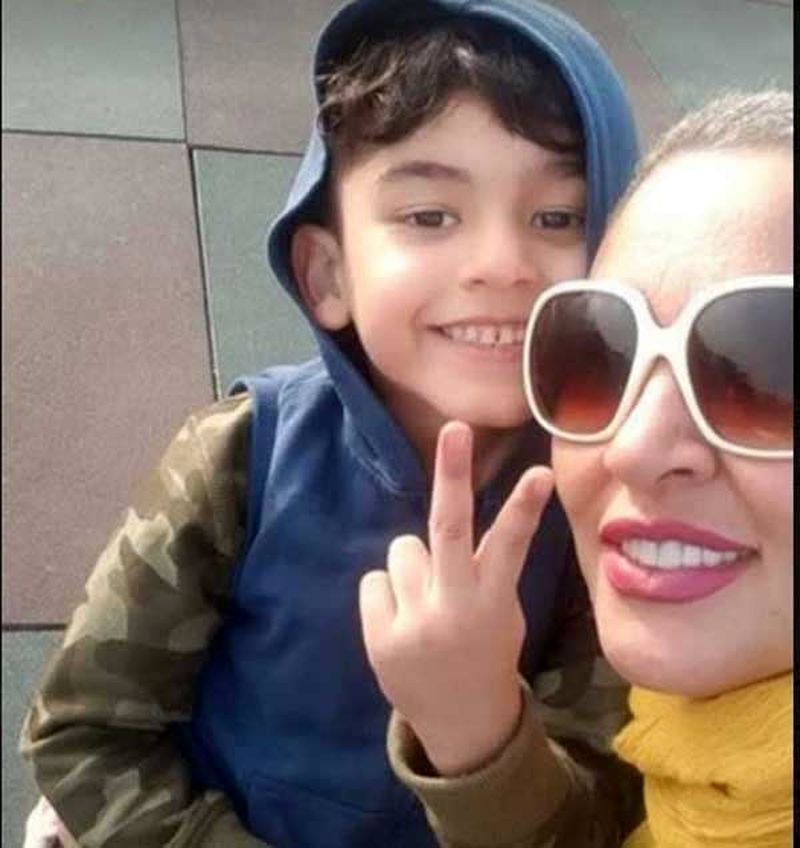 عکس های زیبای مادر پسری زیبا بروفه و اهورا پسرش